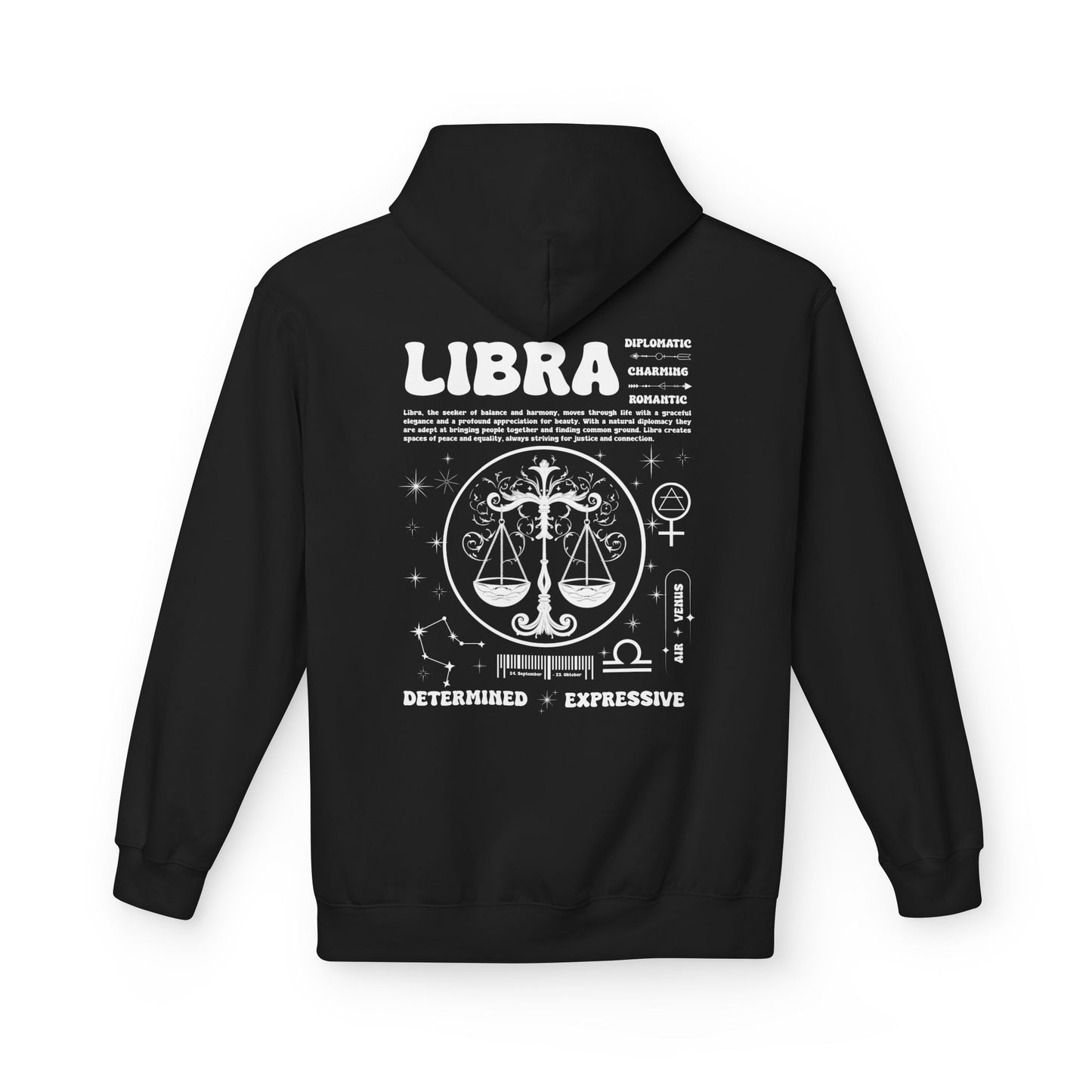 Libra - Crew Hoodie