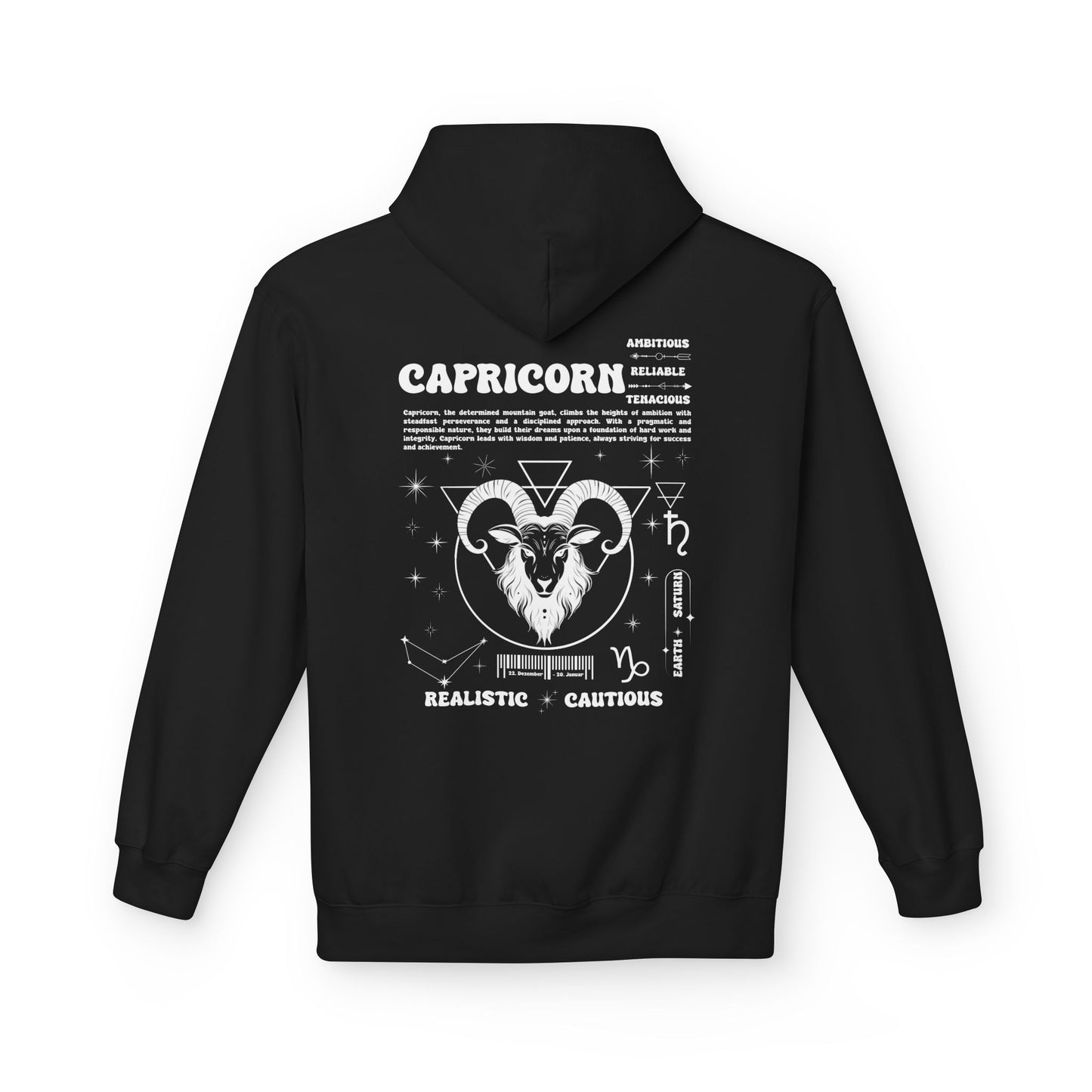 Capricorn - Crew Hoodie