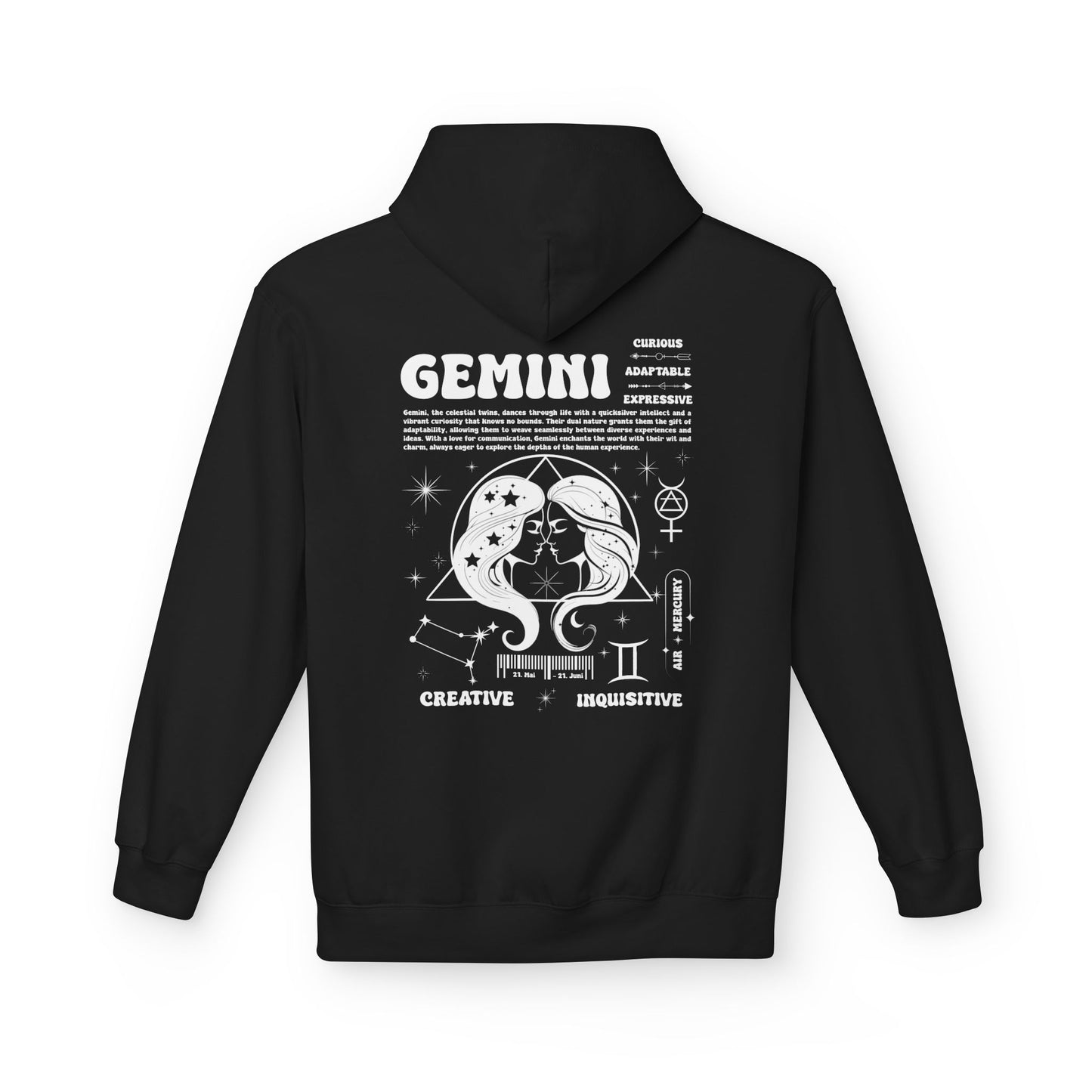 Gemini - Crew Hoodie